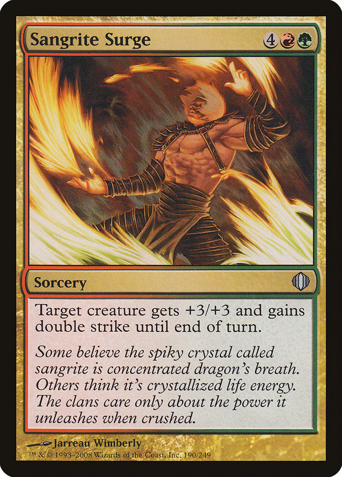 Sangrite Surge [Shards of Alara] | Chromatic Games