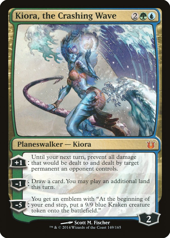 Kiora, the Crashing Wave [Born of the Gods] | Chromatic Games