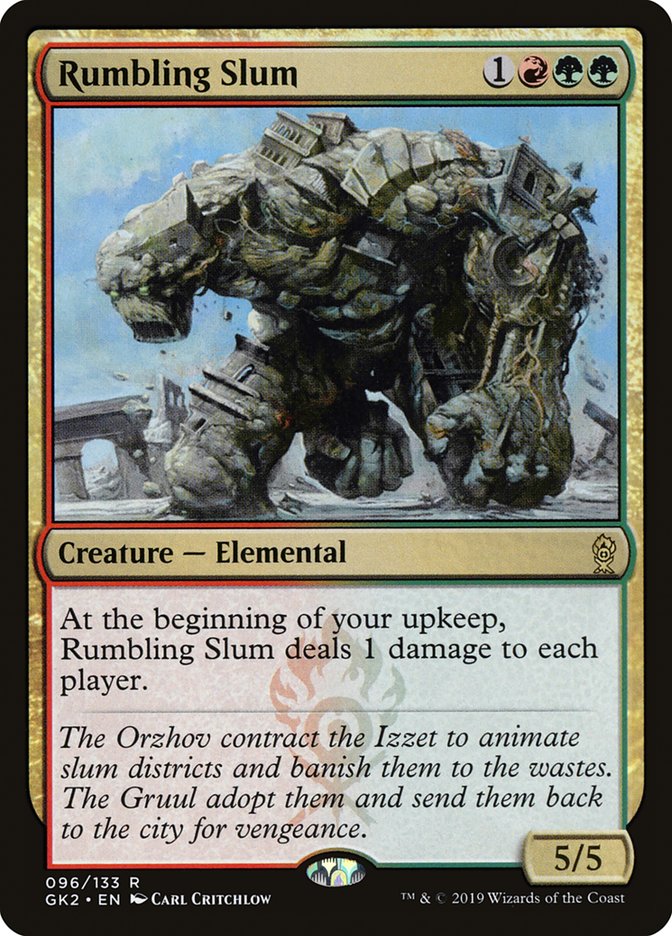 Rumbling Slum [Ravnica Allegiance Guild Kit] | Chromatic Games