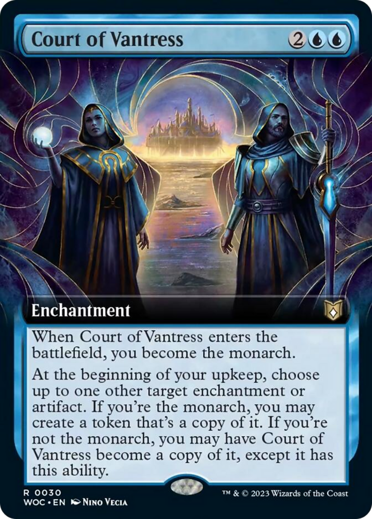 Court of Vantress (Extended Art) [Wilds of Eldraine Commander] | Chromatic Games