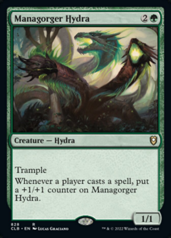 Managorger Hydra [Commander Legends: Battle for Baldur's Gate] | Chromatic Games