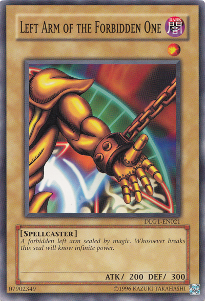 Left Arm of the Forbidden One [DLG1-EN021] Common | Chromatic Games