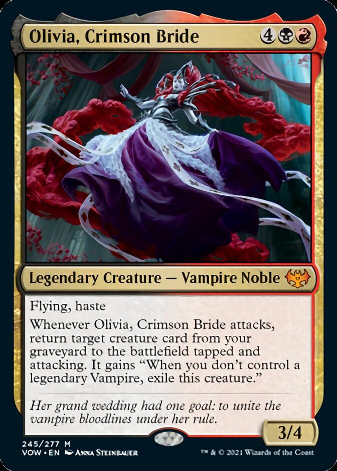 Olivia, Crimson Bride [Innistrad: Crimson Vow] | Chromatic Games