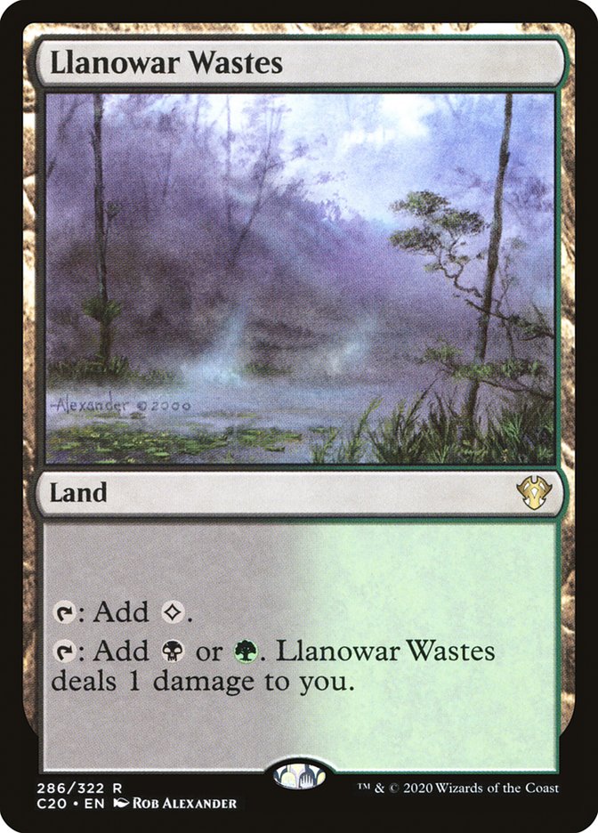 Llanowar Wastes [Commander 2020] | Chromatic Games