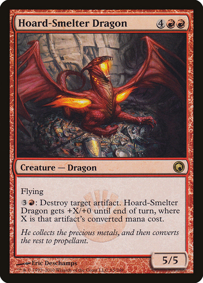 Hoard-Smelter Dragon [Scars of Mirrodin] | Chromatic Games