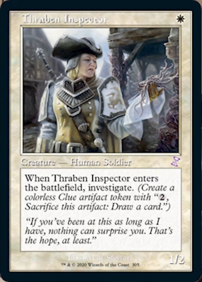 Thraben Inspector (Timeshifted) [Time Spiral Remastered] | Chromatic Games