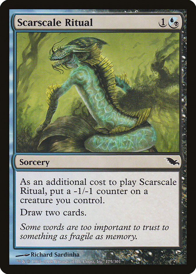 Scarscale Ritual [Shadowmoor] | Chromatic Games