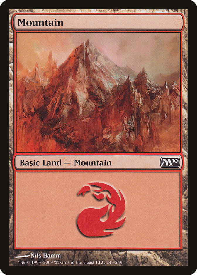 Mountain (243) [Magic 2010] | Chromatic Games