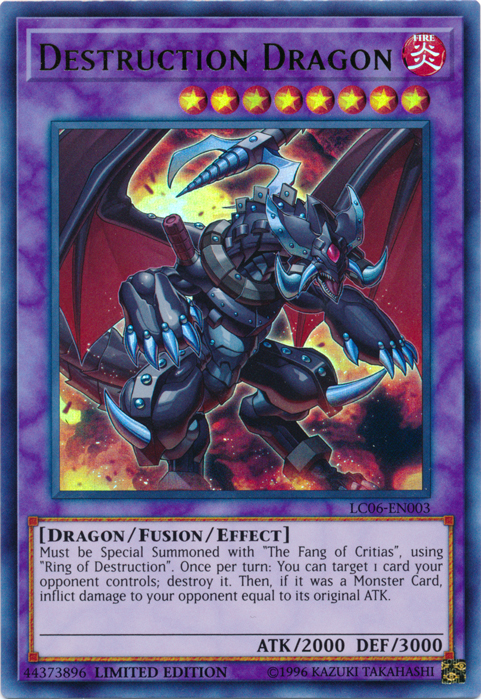 Destruction Dragon - LC06-EN003 [LC06-EN003] Ultra Rare | Chromatic Games