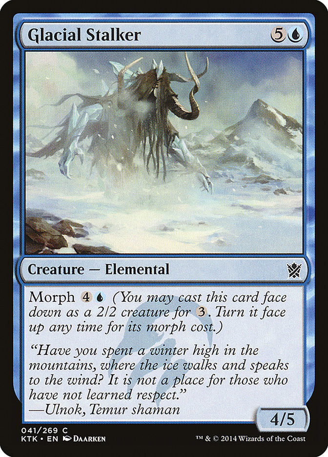 Glacial Stalker [Khans of Tarkir] | Chromatic Games