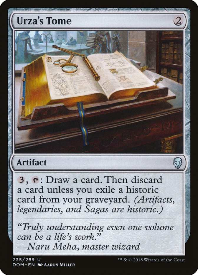 Urza's Tome [Dominaria] | Chromatic Games