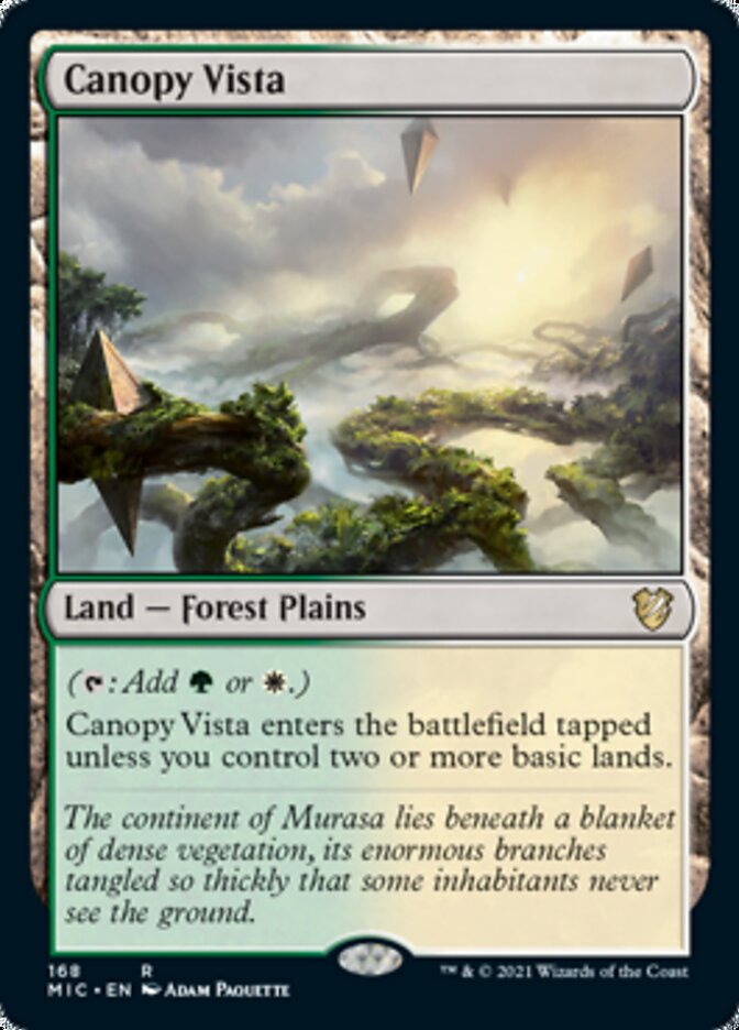 Canopy Vista [Innistrad: Midnight Hunt Commander] | Chromatic Games