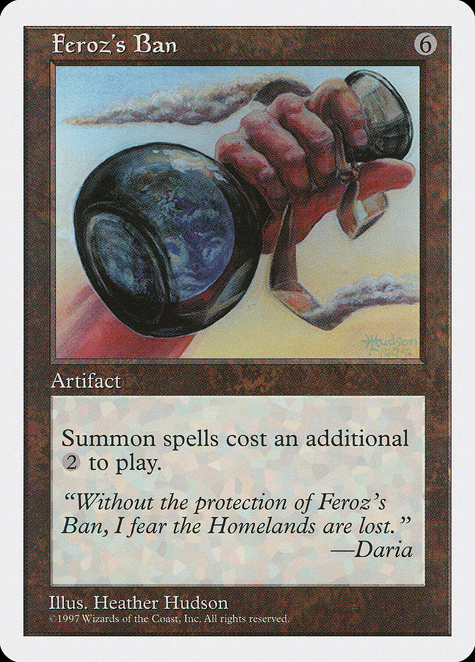 Feroz's Ban [Fifth Edition] | Chromatic Games