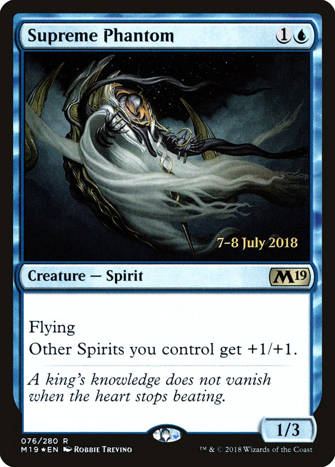 Supreme Phantom [Core Set 2019 Prerelease Promos] | Chromatic Games