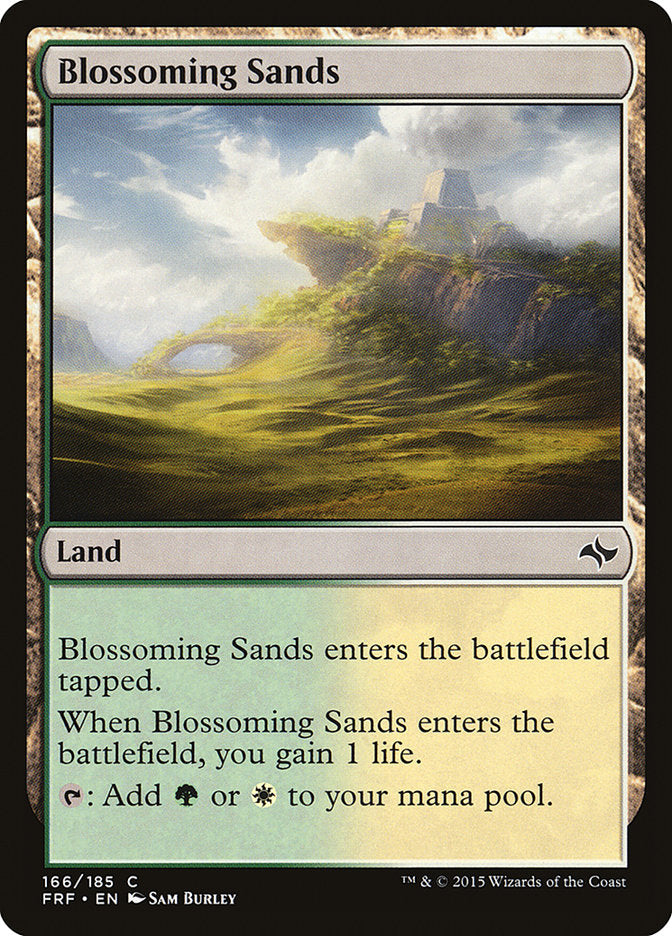 Blossoming Sands [Fate Reforged] | Chromatic Games