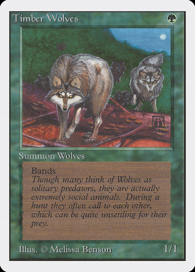 Timber Wolves [Unlimited Edition] | Chromatic Games