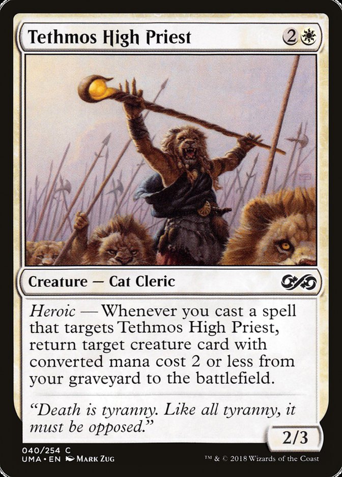 Tethmos High Priest [Ultimate Masters] | Chromatic Games