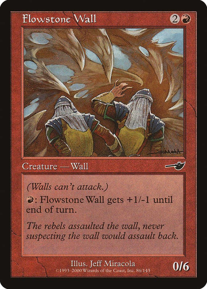 Flowstone Wall [Nemesis] | Chromatic Games