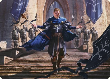 Faramir, Steward of Gondor Art Card [The Lord of the Rings: Tales of Middle-earth Art Series] | Chromatic Games