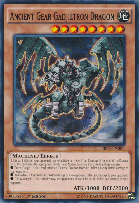 Ancient Gear Gadjiltron Dragon [SR03-EN004] Common | Chromatic Games