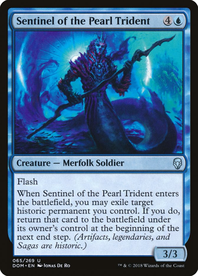 Sentinel of the Pearl Trident [Dominaria] | Chromatic Games