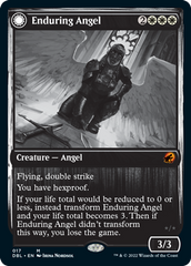 Enduring Angel // Angelic Enforcer [Innistrad: Double Feature] | Chromatic Games