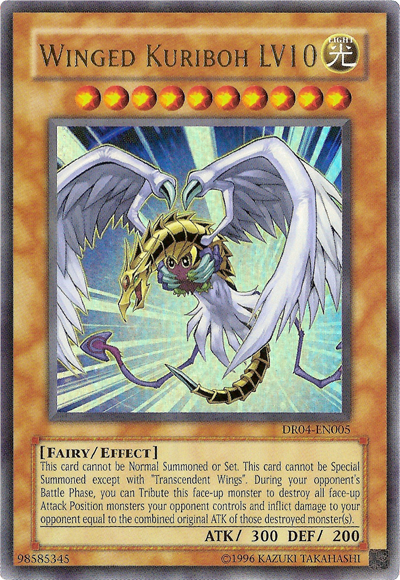 Winged Kuriboh LV10 [DR04-EN005] Ultra Rare | Chromatic Games