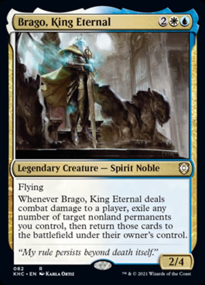 Brago, King Eternal [Kaldheim Commander] | Chromatic Games