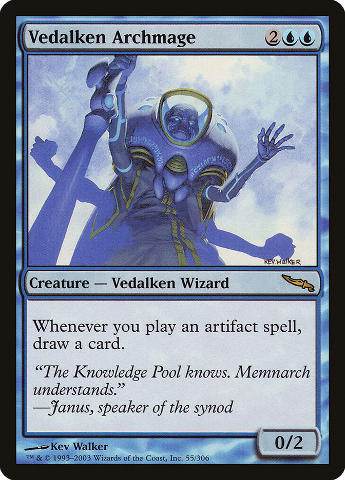 Vedalken Archmage [Mirrodin] | Chromatic Games