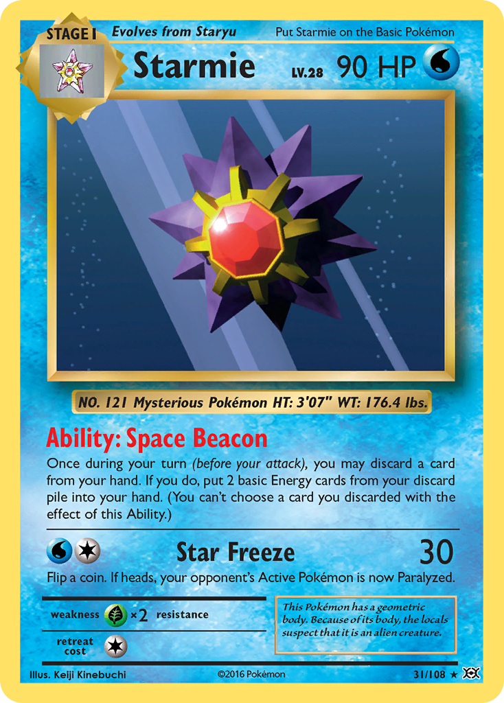 Starmie (31/108) [XY: Evolutions] | Chromatic Games