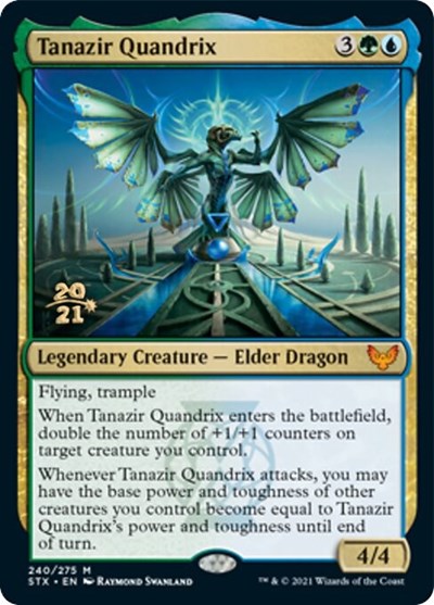 Tanazir Quandrix [Strixhaven: School of Mages Prerelease Promos] | Chromatic Games