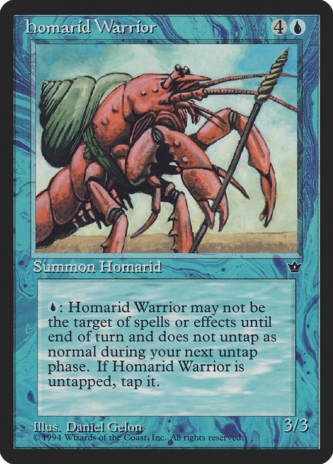 Homarid Warrior (Daniel Gelon) [Fallen Empires] | Chromatic Games