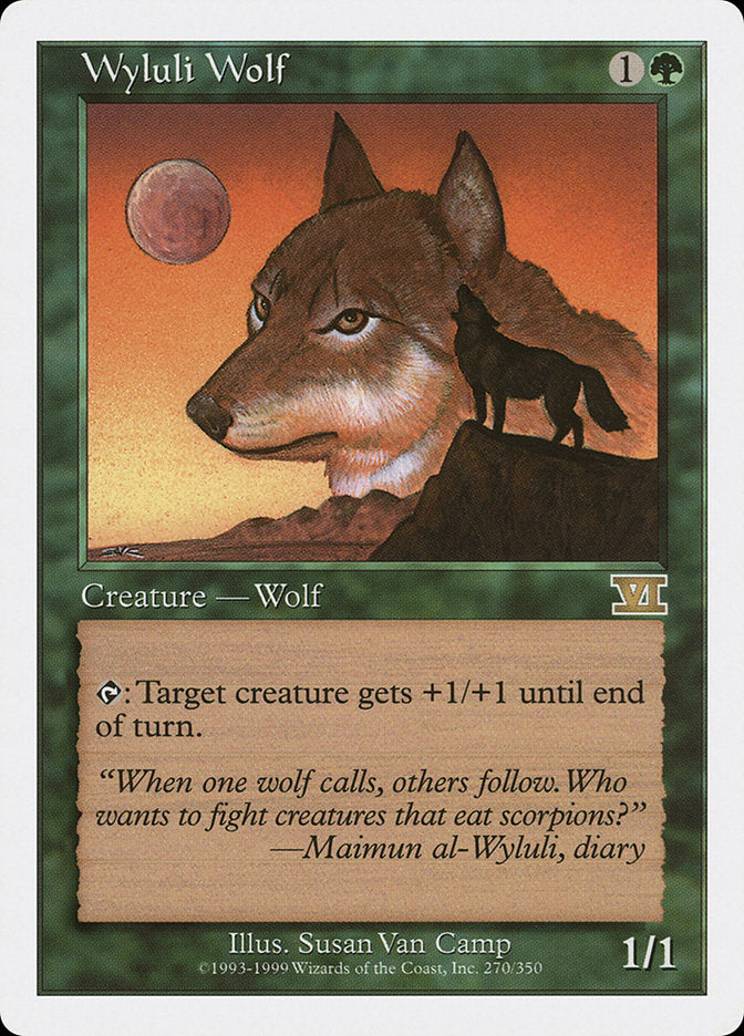 Wyluli Wolf [Classic Sixth Edition] | Chromatic Games