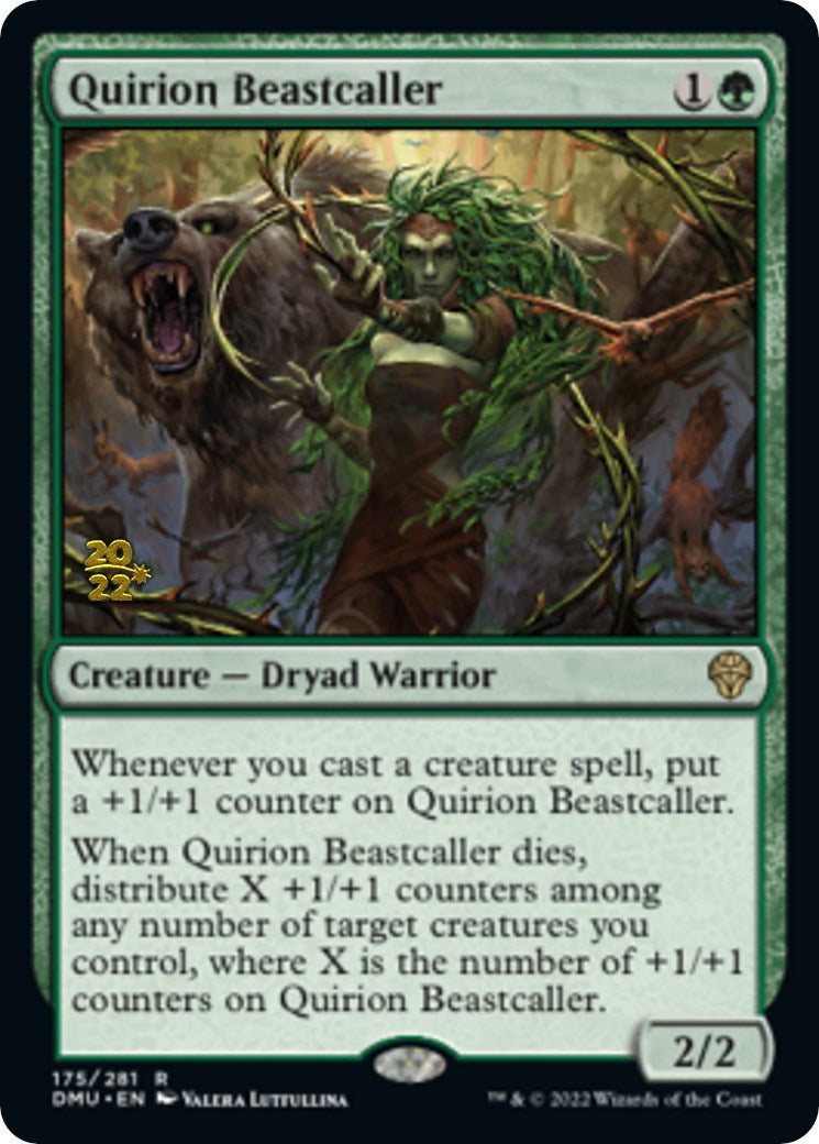 Quirion Beastcaller [Dominaria United Prerelease Promos] | Chromatic Games