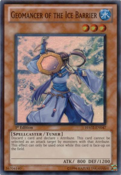 Geomancer of the Ice Barrier [HA02-EN047] Super Rare | Chromatic Games