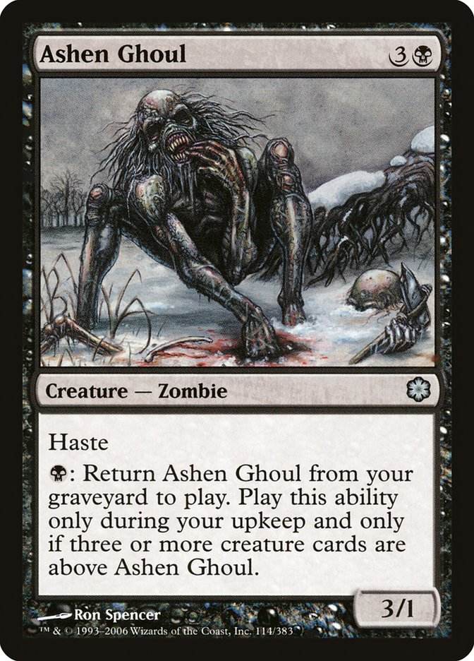 Ashen Ghoul [Coldsnap Theme Decks] | Chromatic Games