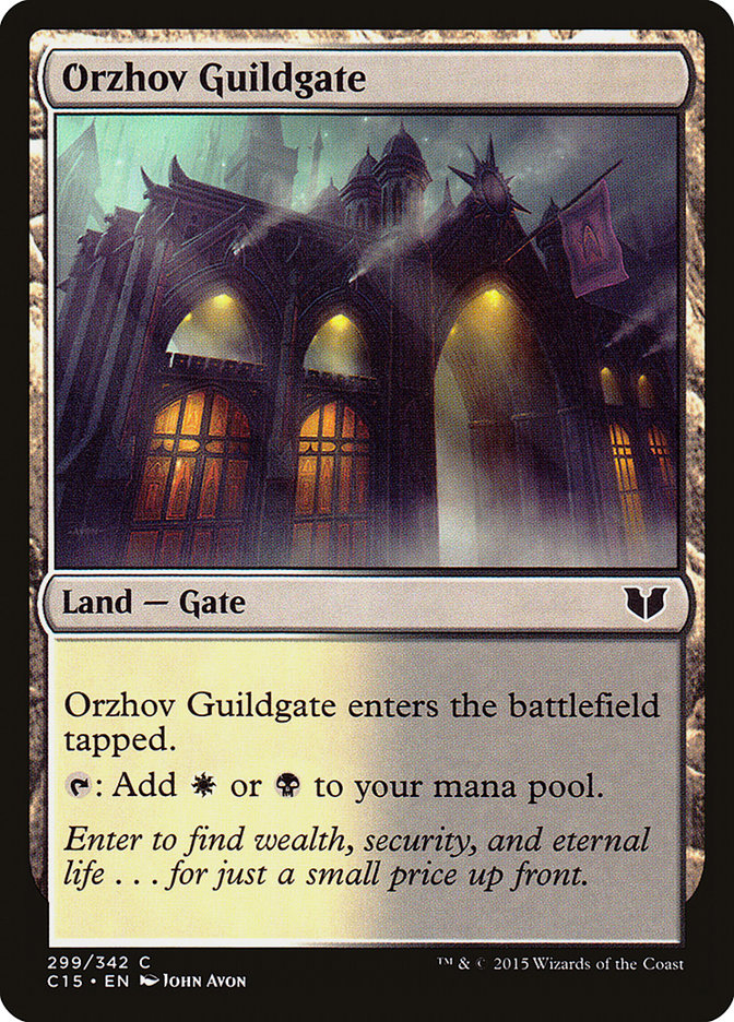 Orzhov Guildgate [Commander 2015] | Chromatic Games