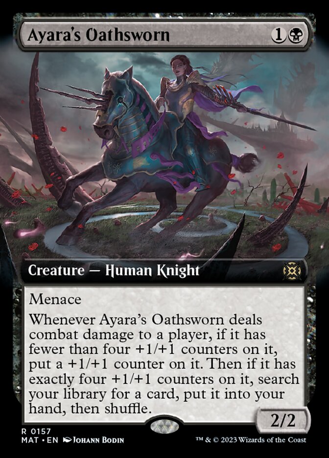 Ayara's Oathsworn (Extended Art) [March of the Machine: The Aftermath] | Chromatic Games