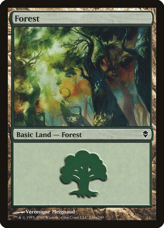 Forest (248a) [Zendikar] | Chromatic Games