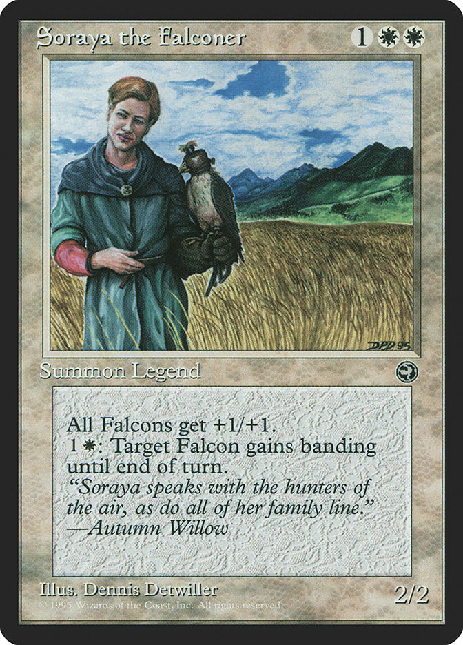 Soraya the Falconer [Homelands] | Chromatic Games