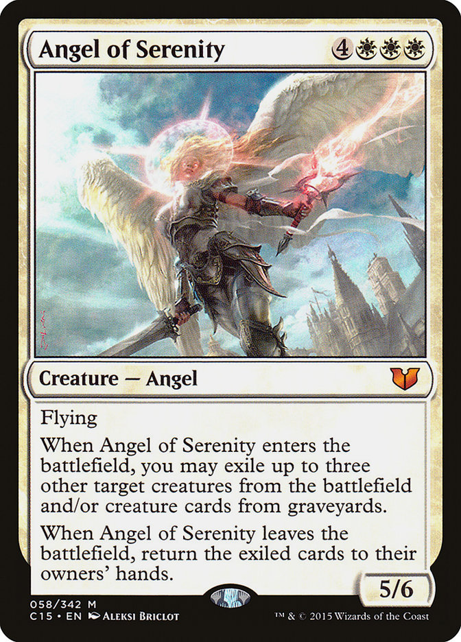 Angel of Serenity [Commander 2015] | Chromatic Games