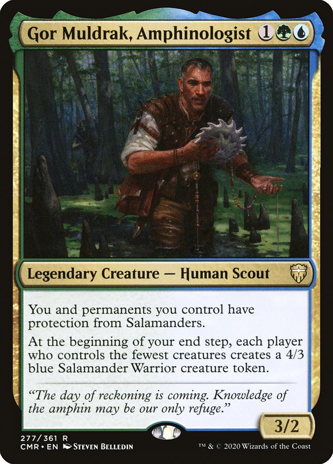 Gor Muldrak, Amphinologist [Commander Legends] | Chromatic Games