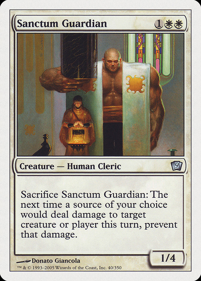 Sanctum Guardian [Ninth Edition] | Chromatic Games