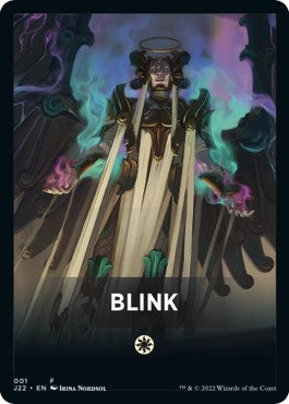 Blink Theme Card [Jumpstart 2022 Front Cards] | Chromatic Games