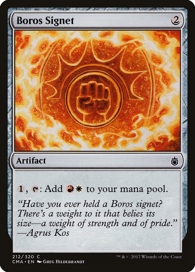 Boros Signet [Commander Anthology] | Chromatic Games