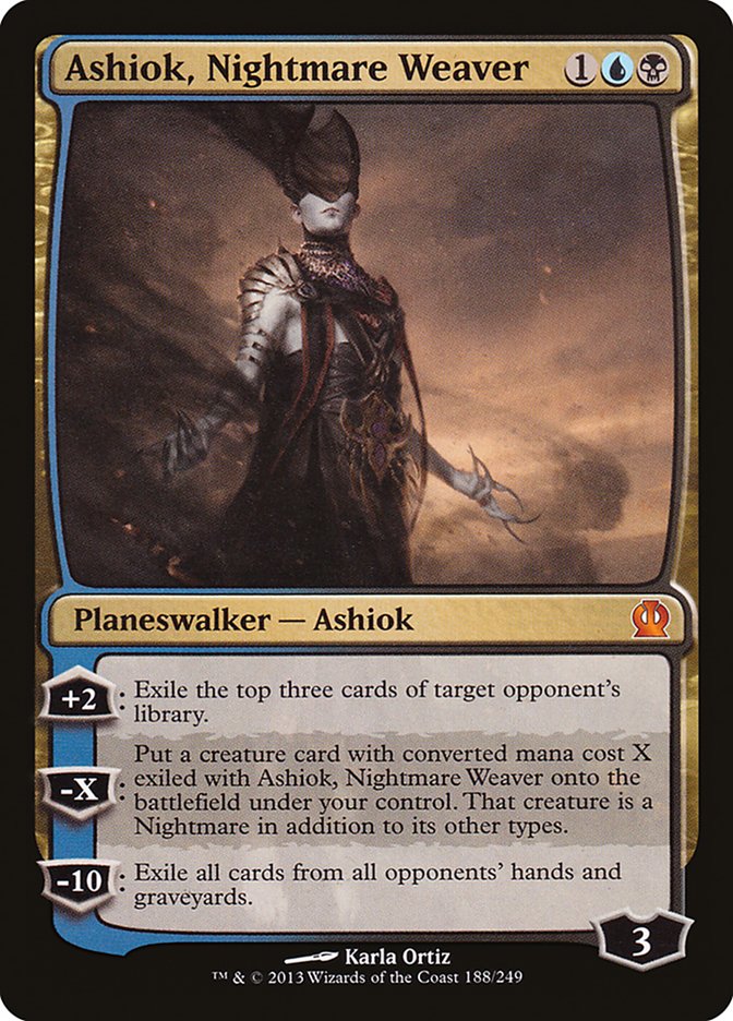 Ashiok, Nightmare Weaver [Theros] | Chromatic Games