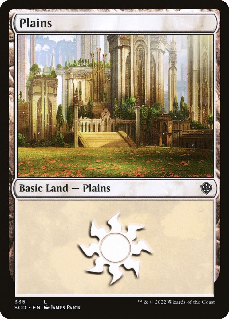 Plains (335) [Starter Commander Decks] | Chromatic Games