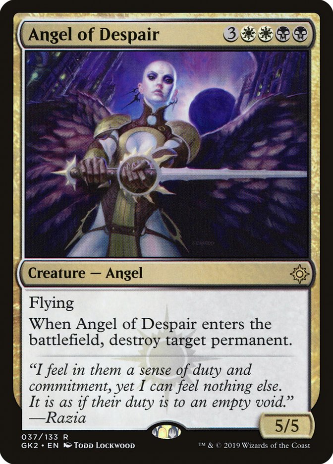 Angel of Despair [Ravnica Allegiance Guild Kit] | Chromatic Games