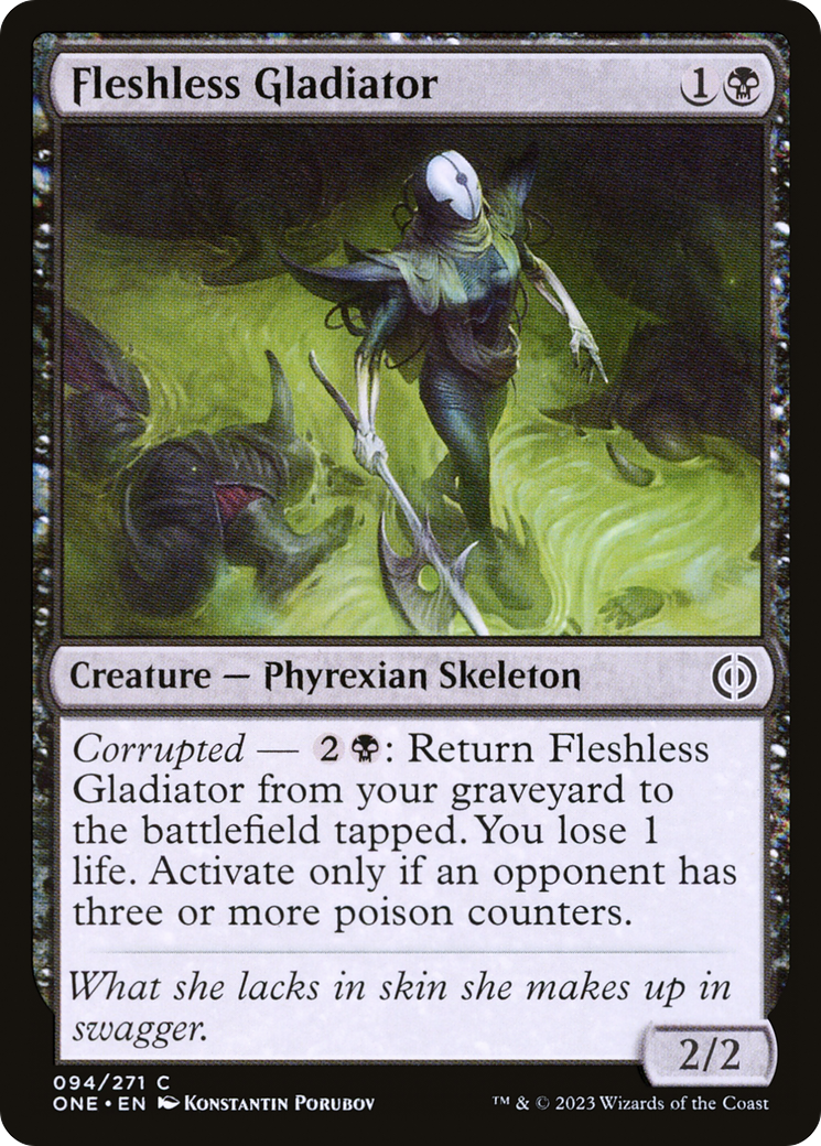 Fleshless Gladiator [Phyrexia: All Will Be One] | Chromatic Games