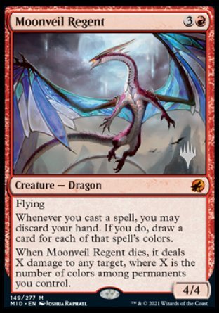 Moonveil Regent (Promo Pack) [Innistrad: Midnight Hunt Promos] | Chromatic Games